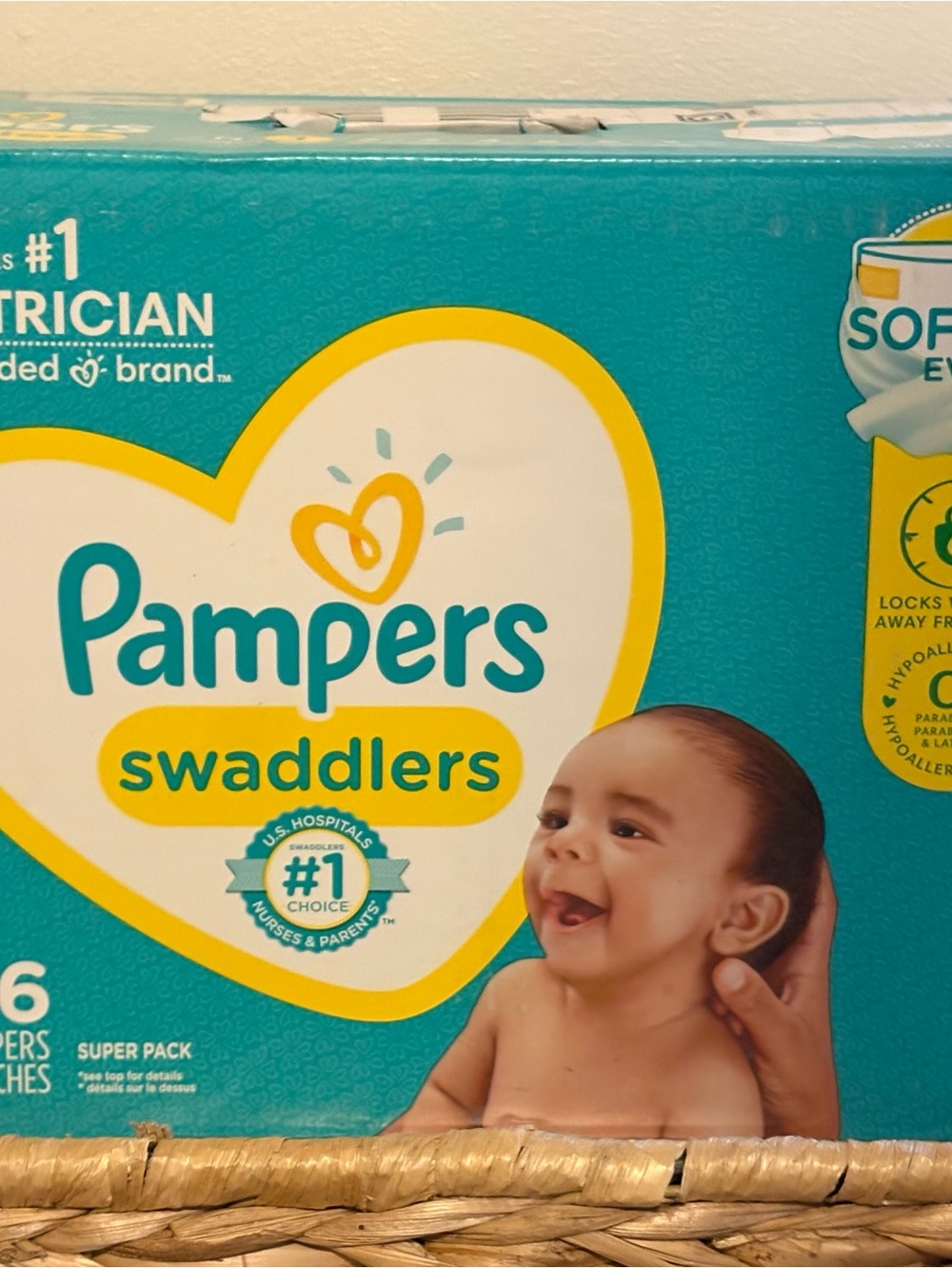 Pampers Swaddlers Diapers Size 1
